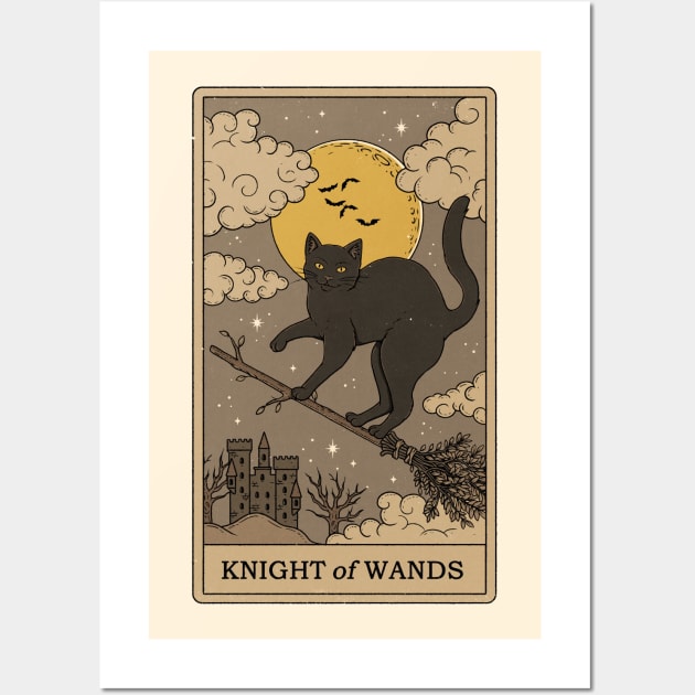 Knight of Wands Wall Art by thiagocorrea